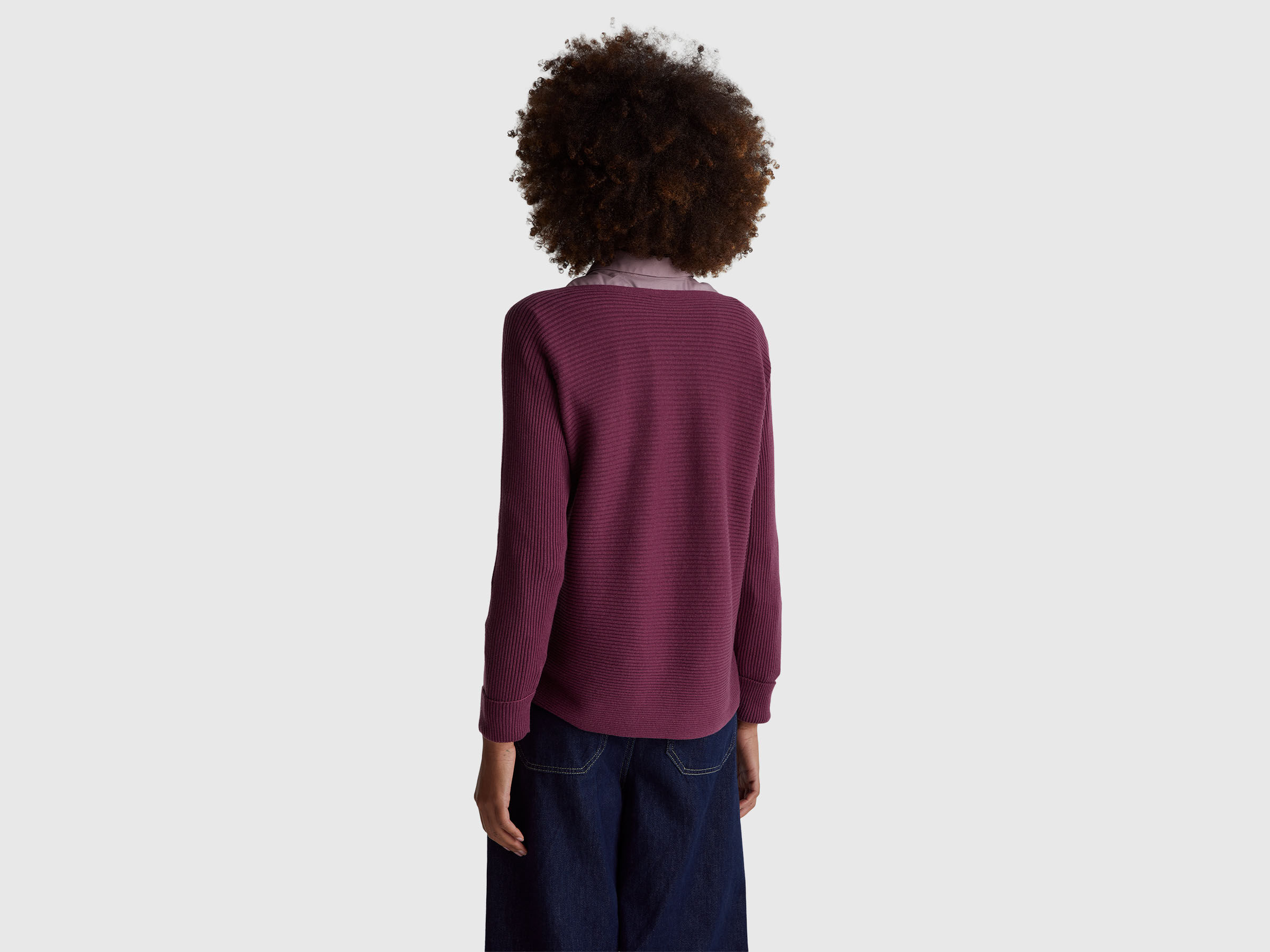 BOAT-NECK SWEAT.L/S Women image number 2